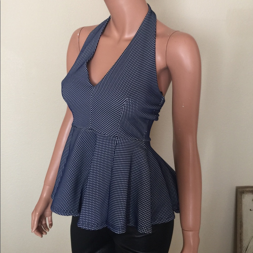 NWT Nymphe slip on halter top